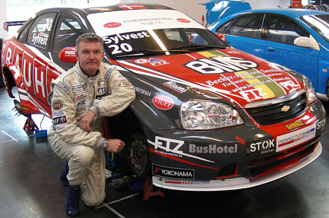 Det er i denne Chevrolet Lacetti, at Jesper Sylvest får DTC-comeback.
